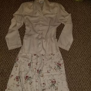 Hugo Buscati Milano long skirt & jacket